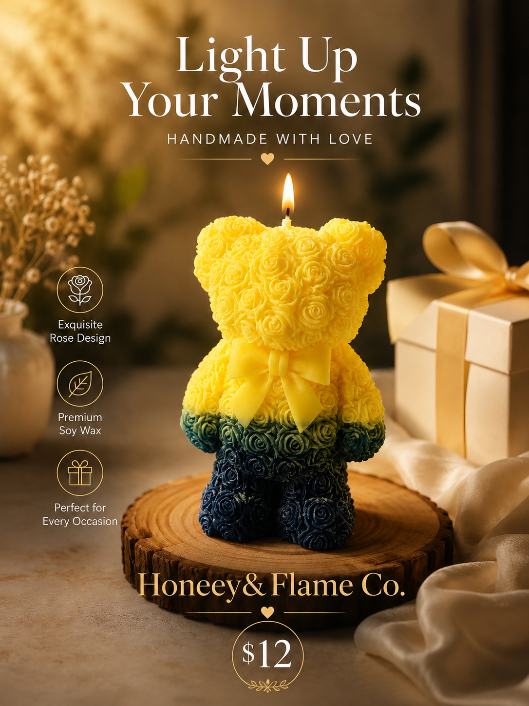 Don’t Drop the Bear Candle